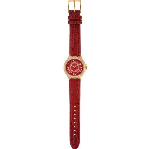  Shop Authentic Michael Kors Camille Three-Hand Red Dial Red Leather Strap Watch for Women - MK4750 - Luxxuri