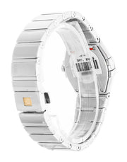  Shop Authentic Omega Constellation Quartz Diamonds Silver Dial Silver Steel Strap Watch for Women - 123.15.27.60.55.004 - Luxxuri