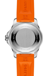  Shop Authentic Breitling Superocean Automatic 36 Orange Dial Orange Rubber Strap Watch for Men - A17377211O1S1 - Luxxuri