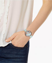  Shop Authentic Fossil Jacqueline Multi Colored Dial Blue Leather Strap Watch for Women - ES4813 - Luxxuri