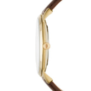  Shop Authentic Fossil The Minimalist White Dial Brown Leather Strap Watch for Men - FS5397 - Luxxuri