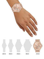  Shop Authentic Michael Kors Camille Multifunctional Crystals Rose Gold Dial Rose Gold Steel Strap Watch for Women - MK6961 - Luxxuri