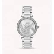  Shop Authentic Michael Kors Parker Quartz Silver Dial Silver Steel Strap Watch For Women - MK6658 - Luxxuri