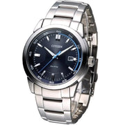  Shop Authentic Citizen Eco Drive Blue Dial Silver Stainless Steel Watch For Men - BM7140-54L - Luxxuri