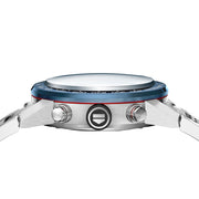  Shop Authentic Tag Heuer Carrera Chronograph Blue Dial Silver Steel Strap Watch for Men - CBG2A11.BA0654 - Luxxuri