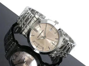  Shop Authentic Burberry Heritage Collection Rose Gold Dial Silver Steel Strap Watch for Men - BU1352 - Luxxuri