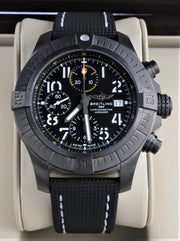  Shop Authentic Breitling Avenger Chronograph 45mm Night Mission Black Dial Black Nylon Strap Watch for Men - V13317101B1X1 - Luxxuri