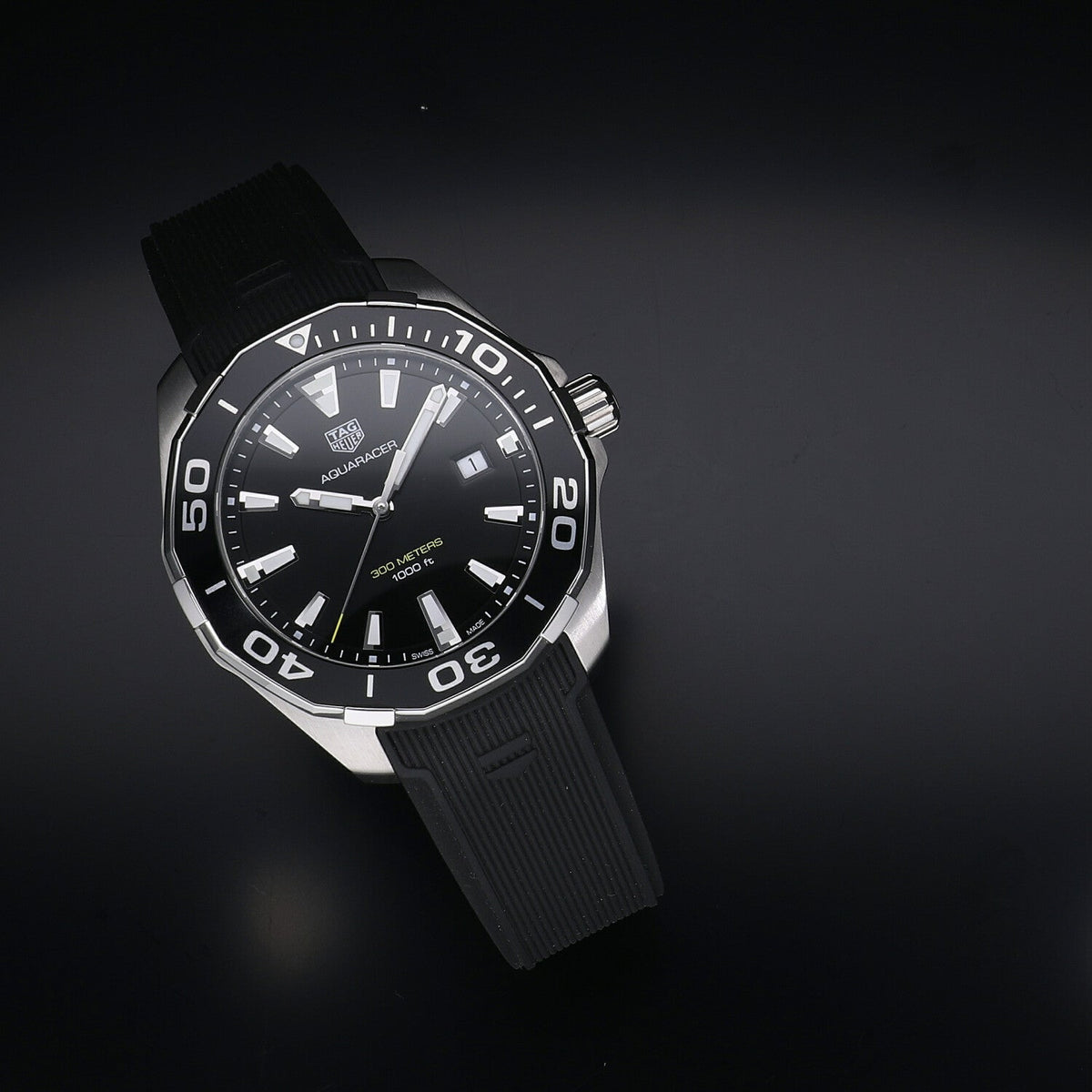  Shop Authentic Tag Heuer Aquaracer Black Dial Watch for Men -  WAY101A.FT6141 - Luxxuri