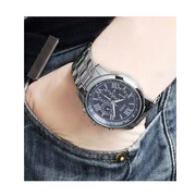 Shop Authentic Guess Horizon Chronograph Quartz Blue Dial Silver Steel Strap Watch for Men - W0379G3 - Luxxuri