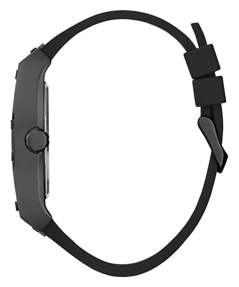  Shop Authentic Guess Legend Black Dial Black Silicone Strap Watch For Men - GW0500G2 - Luxxuri