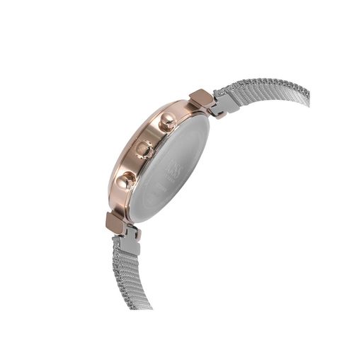  Shop Authentic Hugo Boss Flawless Silver Dial Silver Mesh Bracelet Watch for Women -1502551 - Luxxuri