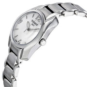  Shop Authentic Tissot T Wave Mother of Pearl Dial Two Tone Steel Strap Watch For Women - T023.210.11.117.00 - Luxxuri