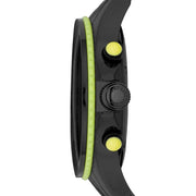  Shop Authentic Marc Jacobs Rock Chronograph Black Dial Black Steel Strap Watch for Men - MBM5026 - Luxxuri