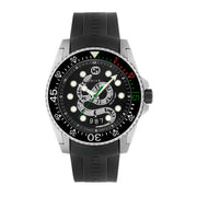  Shop Authentic Gucci Dive Quartz Kingsnake Black Dial Black Rubber Strap Watch For Men - YA136217 - Luxxuri