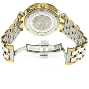  Shop Authentic Versace V-Race Quartz Black Dial Gold Steel Strap Watch For Men - VEBV00519 - Luxxuri
