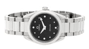  Shop Authentic Omega Seamaster Aqua Terra Quartz Diamond Black Dial Silver Steel Strap Watch for Women - 220.10.28.60.51.001 - Luxxuri