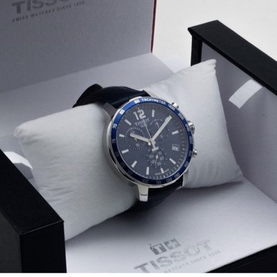  Shop Authentic Tissot T Sport Quickster Chronograph Blue Dial Watch For Men - T095.417.16.047.00 - Luxxuri