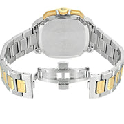  Shop Authentic Versace Dylos Chronograph Black Dial Two Tone Steel Strap Watch for Men - VQC100016 - Luxxuri