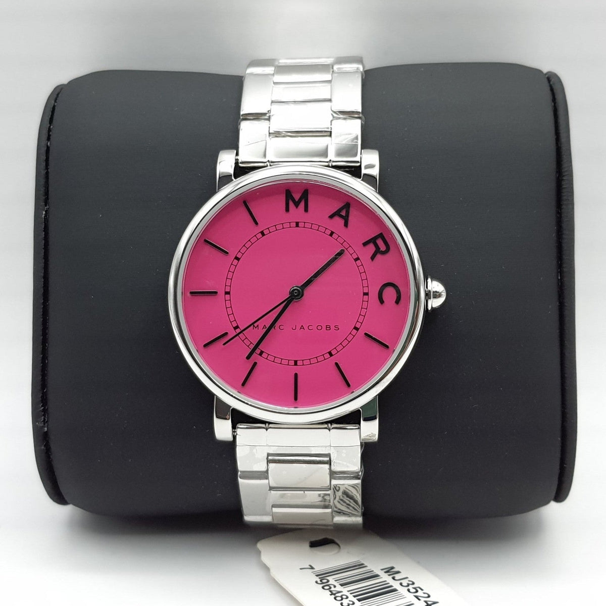  Shop Authentic Marc Jacobs Roxy Pink Dial Silver Steel Strap Watch for Women - MJ3528 - Luxxuri