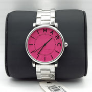  Shop Authentic Marc Jacobs Roxy Pink Dial Silver Steel Strap Watch for Women - MJ3528 - Luxxuri