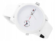  Shop Authentic Tommy Hilfiger Denim White Dial White Rubber Strap Watch for Men - 1791324 - Luxxuri