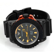  Shop Authentic Emporio Armani Sportivo Quartz Black Dial Black Silicone Strap Watch For Men - AR5969 - Luxxuri