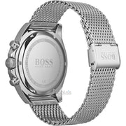  Shop Authentic Hugo Boss Ocean Edition Black Dial Silver Mesh Strap Watch for Men - 1513742 - Luxxuri
