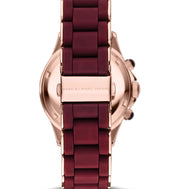 Shop Authentic Marc Jacobs Rock Chronograph Red Dial Red Silicone Strap Watch for Women - MBM2596 - Luxxuri