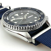  Shop Authentic Seiko 5 Sports Automatic SKX Blue Dial Blue NATO Strap Watch For Men - SRPD51K2 - Luxxuri