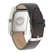  Shop Authentic Emporio Armani Classic Beige Dial Brown Leather Strap Watch For Women - AR0155 - Luxxuri