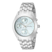  Shop Authentic Marc Jacobs Peeker Chronograph Silver Dial Silver Steel Strap Watch for Women - MBM3371 - Luxxuri