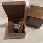  Shop Authentic Gucci Dive Quartz Black Dial Black Rubber Strap Watch For Men - YA136303 - Luxxuri