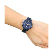 Shop Authentic Fossil Jacqueline Blue Dial Blue Steel Strap Watch for Women - ES4094 - Luxxuri