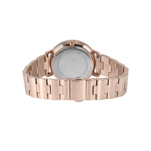  Shop Authentic Hugo Boss Prima Gold Dial Gold Steel Strap Watch for Women - 1502571 - Luxxuri