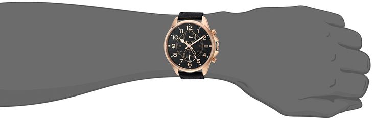  Shop Authentic Tommy Hilfiger Dean Chronograph Quartz Black Dial Black Leather Strap Watch for Men - 1791273 - Luxxuri