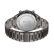  Shop Authentic Hugo Boss Distinct Grey Dial Gren Steel Strap Watch for Men - 1513858 - Luxxuri