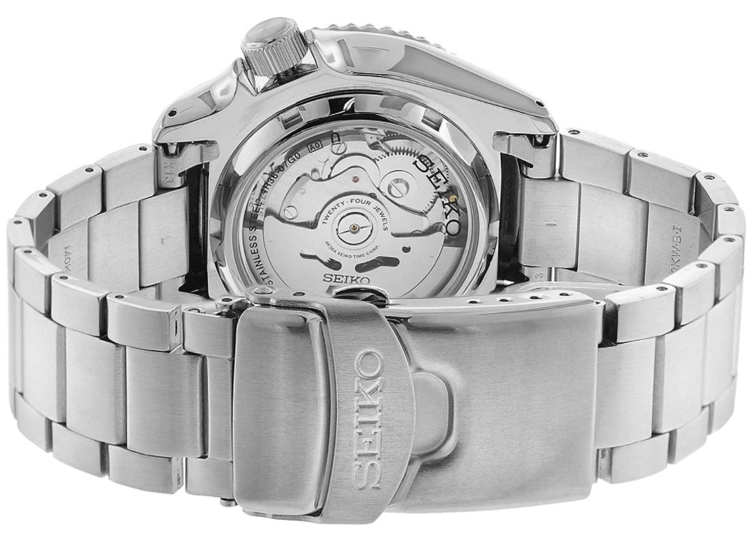  Shop Authentic Seiko 5 Sports Automatic Blue Dial Silver Steel Strap Watch For Men - SRPD53K1 - Luxxuri