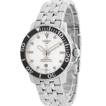  Shop Authentic Tissot Seastar 1000 Powermatic 80 Silver Dial Silver Steel Strap Watch For Men - T120.407.11.031.00 - Luxxuri