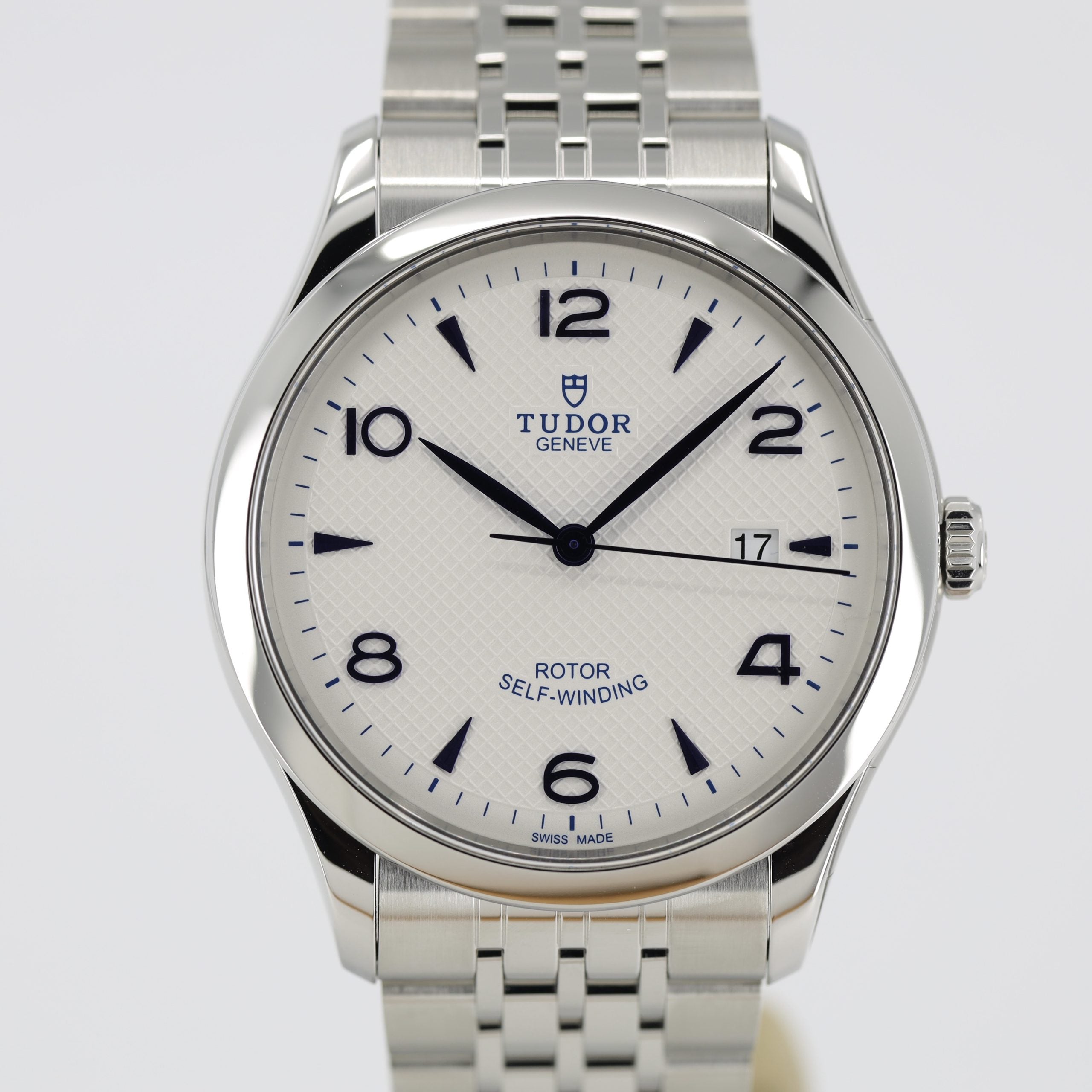  Shop Authentic Tudor 1926 Automatic White Dial Silver Steel Strap Watch for Men - M91650-0005 - Luxxuri