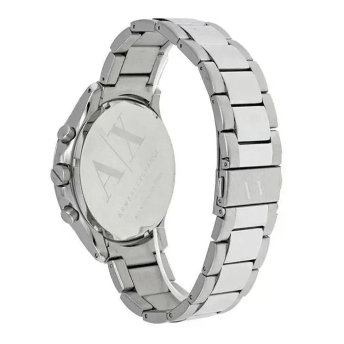  Shop Authentic Armani Exchange Hampton Chronograph Blue Dial Silver Steel Strap Watch For Men - AX2155 - Luxxuri