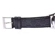  Shop Authentic Gucci G Timeless Quartz Black Dial Black Leather Strap Watch For Men - YA1264031 - Luxxuri