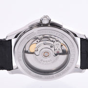  Shop Authentic Gucci G Timeless Automatic Black Dial Black Leather Strap Watch For Women - YA126469 - Luxxuri