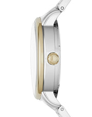  Shop Authentic Marc Jacobs Fergus Silver Dial Two Tone Steel Strap Watch for Women - MBM3426 - Luxxuri