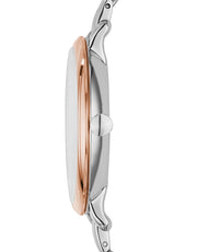  Shop Authentic Fossil Jacqueline White Dial Two Tone Steel Strap Watch for Women - ES3844 - Luxxuri