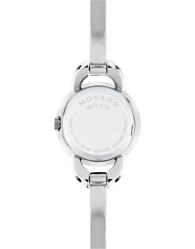  Shop Authentic Movado Rondiro 22mm Pink Dial Stainless Steel Watch For Women - 0606797 - Luxxuri
