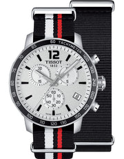  Shop Authentic Tissot T Sport Quickster Chronograph NATO Watch For Men - T095.417.17.037.01 - Luxxuri