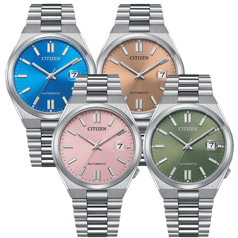  Shop Authentic Citizen x Pantone Automatic Blue Dial Silver Steel Strap Watch For Men - NJ0158-89L - Luxxuri