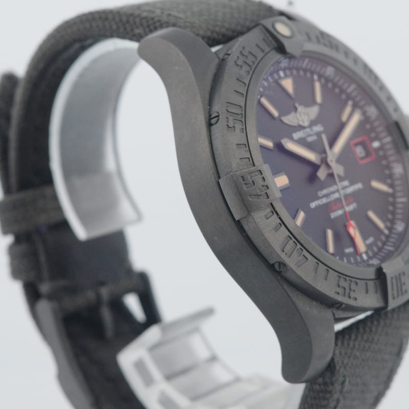  Shop Authentic Breitling Avenger Titanium Blackbird 44mm Automatic Mens Watch - V1731110BD74/109W - Luxxuri