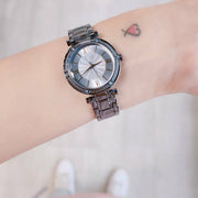  Shop Authentic Guess Park Ave Analog Quartz Blue Dial Blue Steel Strap Watch For Women - W0767L4 - Luxxuri