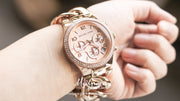  Shop Authentic Michael Kors Runway Rose Gold Dial Rose Gold Steel Strap Watch for Women - MK3247 - Luxxuri